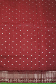 Purple Handloom Gadwal Kuttu Silk Saree - Avishya