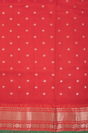 Blue Handloom Gadwal Kuttu Silk Saree - Avishya