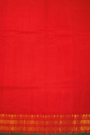 Blue Handloom Gadwal Kuttu Silk Saree - Avishya