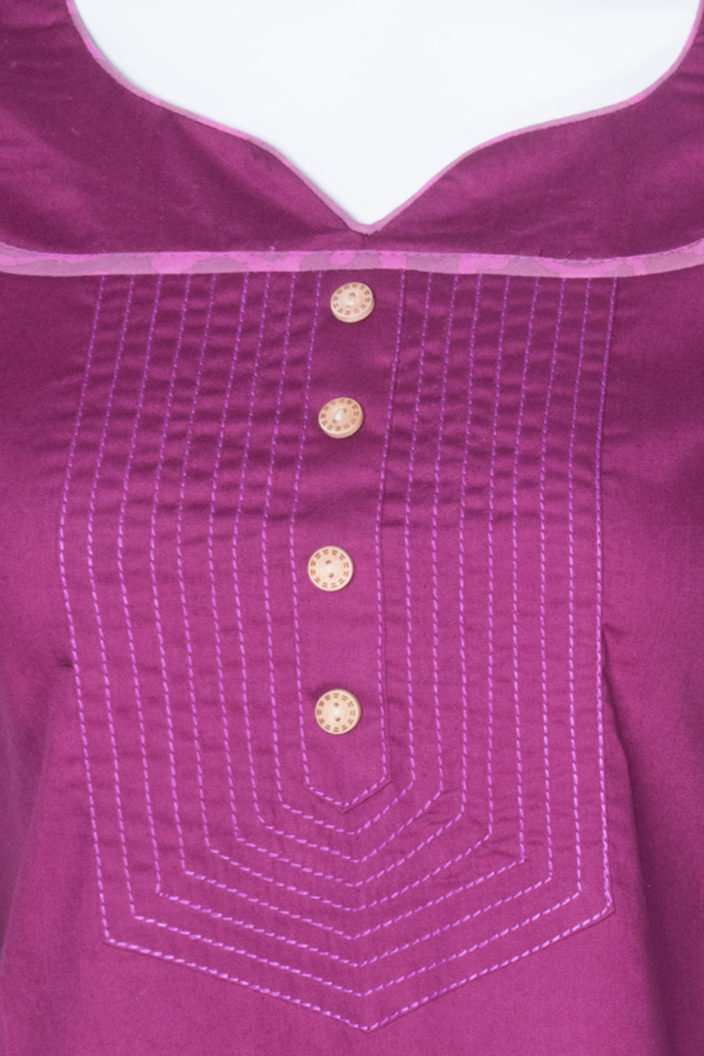 Violet Cotton Crop Top - Avishya