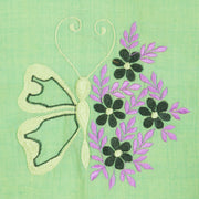 Green Embroidered Mangalgiri Cotton Blouse - Avishya