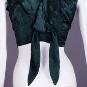 Green Bagh Printed Modal Silk Blouse -Avishya