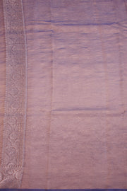 Purple Gold Banarasi crushed Tissue Organza Saree - Avishya