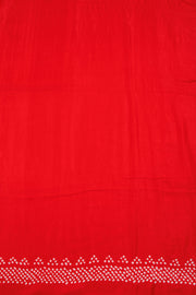 Purple Handcrafted Bandhani Gajji Silk Saree - Avishya