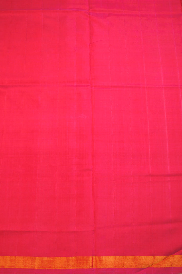 Pink Handloom Patola Ikat Silk Saree 10068249