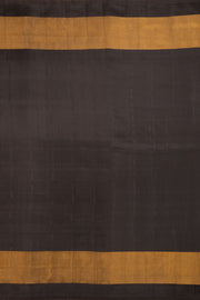 Black Handloom Patola Ikat Silk Saree - Avishya