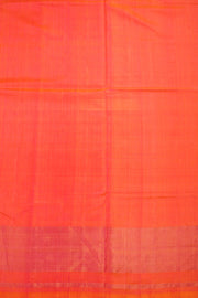 Orange Handloom Patola Ikat Silk Saree - Avishya