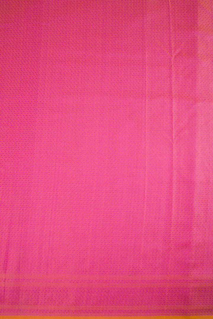 Carissma Pink Handloom Himroo Banana Silk Saree-Avishya