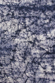 Black Batik Printed Muslin Silk Saree-Avishya