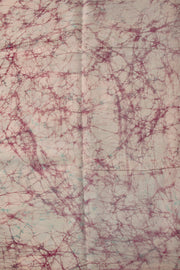 Purple Batik Muslin Silk Saree - Avishya