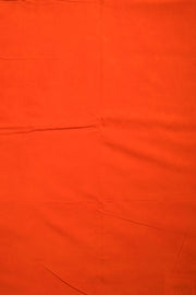 Orange Batik Printed Muslin Silk Saree-Avishya