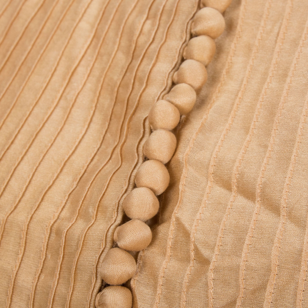 Gold Chanderi Silk Cotton Blouse -Avishya