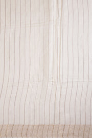 Beige Hand Painted Staple Silk Madhubani Saree With Tussar Pallu 10068442 - Avishya - Avishya