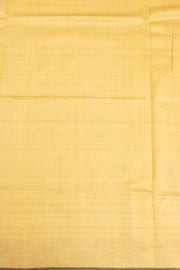 Brown Handloom Bhagalpur Dupion Tussar Silk Saree - Avishya