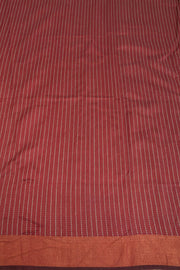 Blue Handloom Bhagalpur Dupion Tussar Silk Saree - Avishya