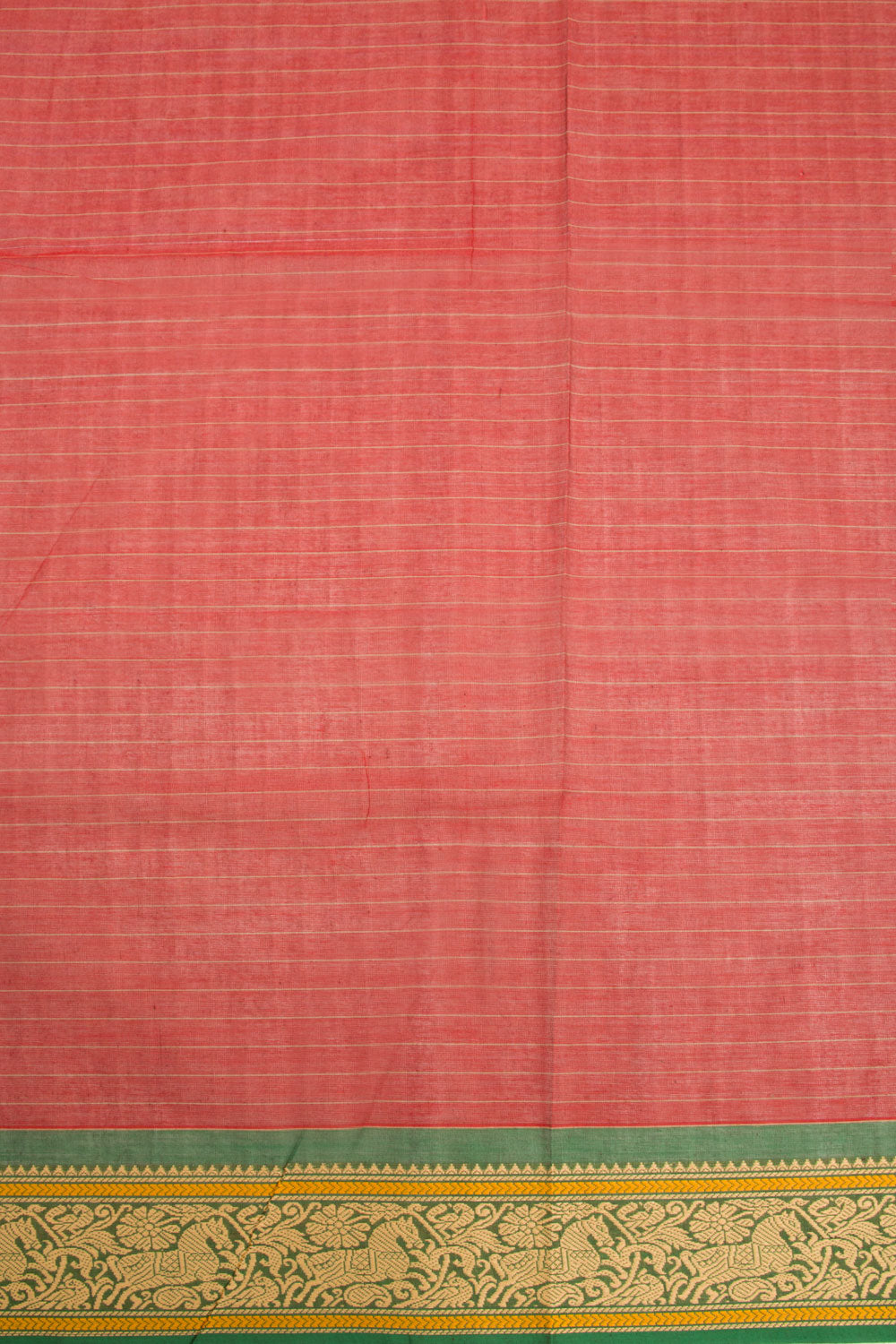 Maroon Handwoven Kanchi Cotton Saree 10068542 - Avishya