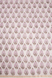 Yellow Sanganeri printed Silk Cotton Saree 10068562 - Avishya