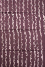 Brown 3-Piece Mulmul Cotton Salwar Suit Material 10068605