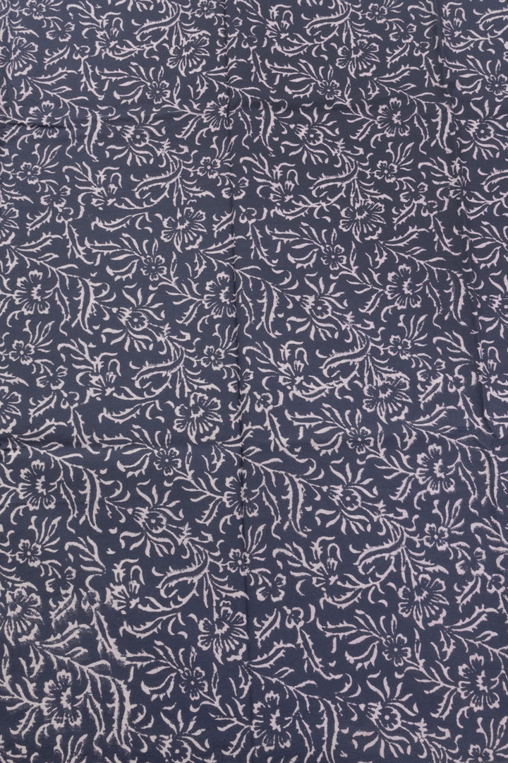 Blue 3-Piece Mulmul Cotton Salwar Suit Material 10068611