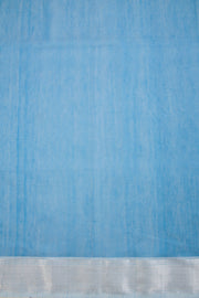 Blue Handloom Maheshwari Silk Cotton Saree 10068639 - Avishya