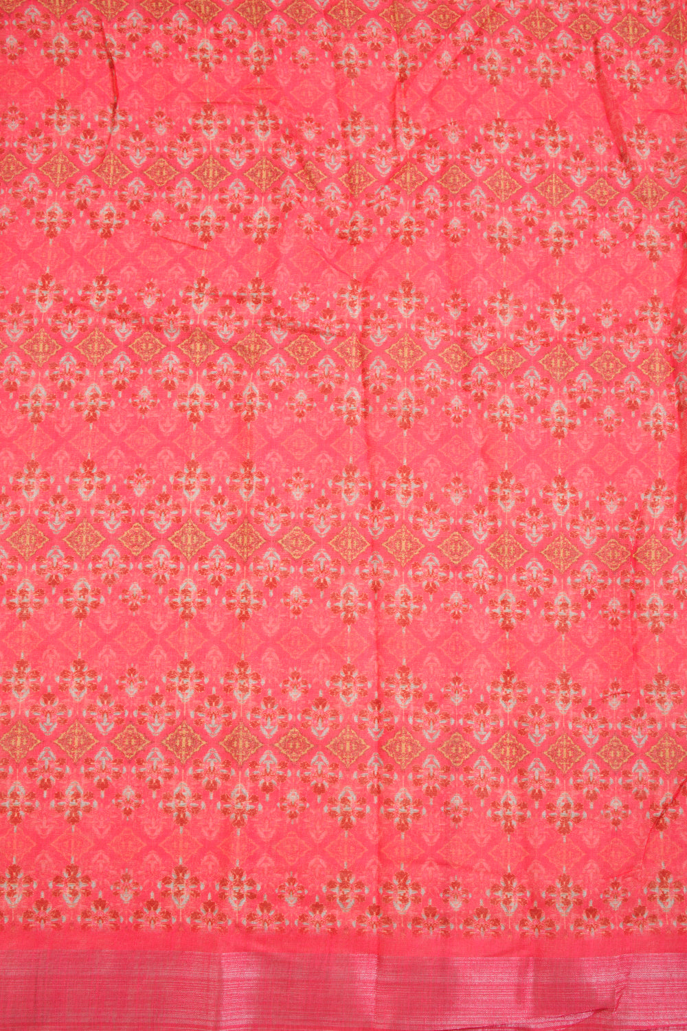 Maroon Fancy Printed Linen Saree 10068766 - Avishya