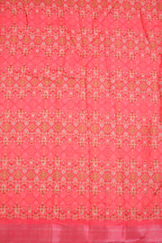 Maroon Fancy Printed Linen Saree 10068766 - Avishya