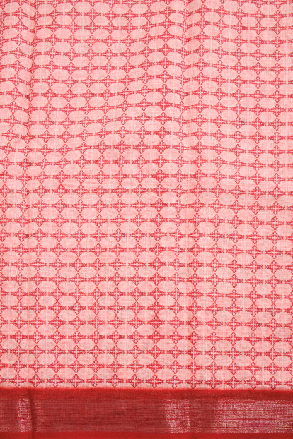 Pink Digital Printed Linen Saree 10068769 - Avishya