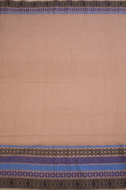 Brown Shantipur Tant Bengal Cotton Saree 10068788 - Avishya
