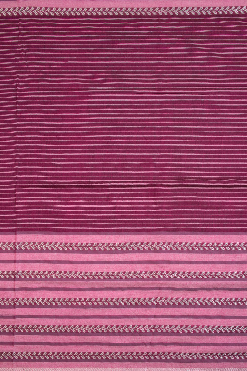 Pink Shantipur Tant Bengal Cotton Saree 10068792- Avishya