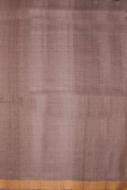 Grey Chhattisgarh Tussar Silk Saree 10068817 - Avishya