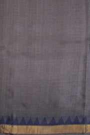 Grey Chhattisgarh Tussar Silk Saree 10068819 - Avishya