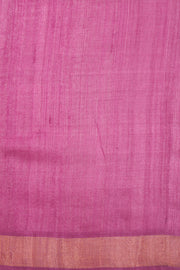 Magenta Chhattisgarh Tussar Silk Saree 10068824