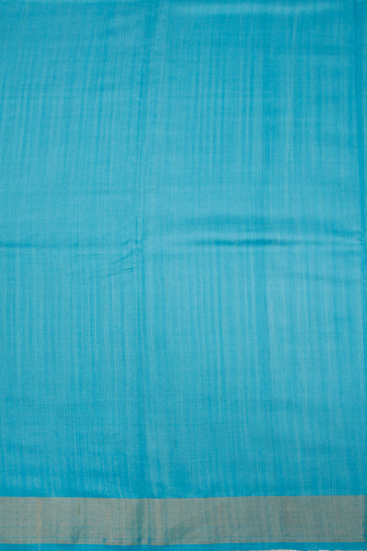 Blue Chhattisgarh Tussar Silk Saree 10068825 - Avishya