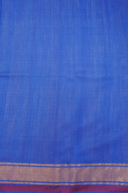 Blue Chhattisgarh Tussar Silk Saree 10068826 - Avishya