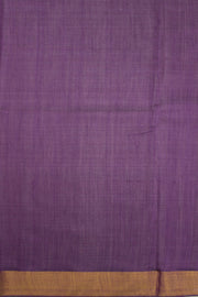 Purple Chhattisgarh Tussar Silk Saree 10068831 - Avishya