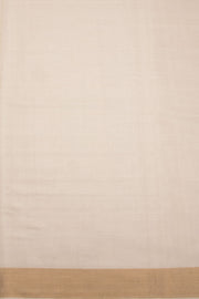 Off White Chhattisgarh Tussar Silk Saree 10068832 - Avishya