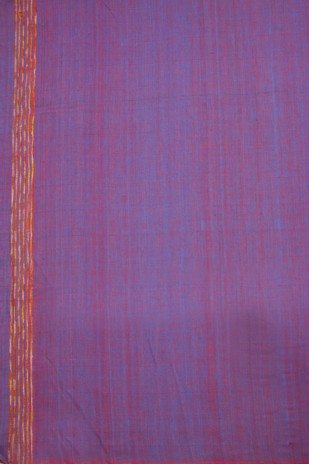 Purple Dhaniakhali Cotton Saree With Khesh Weave 10068905 - Avishya