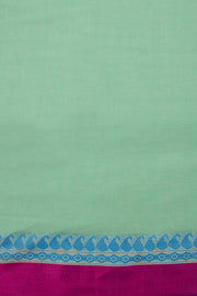 Green Santipuri Tant Bengal Cotton Saree 10069053 - Avishya