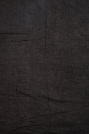 Black Shibori Printed Cotton Saree 10069073 - Avishya