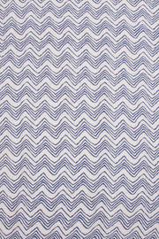 Blue Hand Block Printed Cotton Saree 10069078 - Avishya