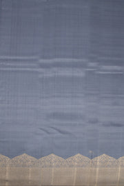Grey Handloom Bridal Kanjivaram silk saree 10069127 - Avishya