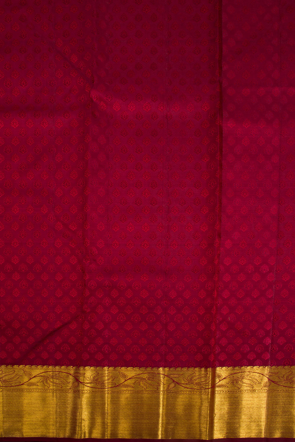 Maroon Handloom Bridal Kanjivaram silk saree 10069142 - Avishya