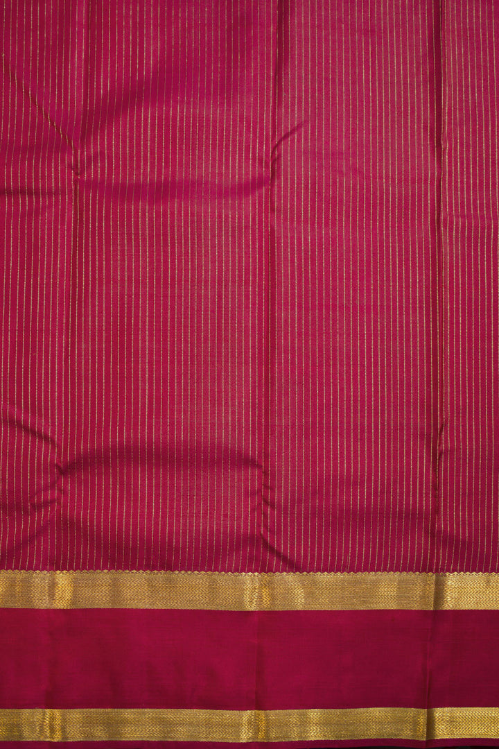 Green Handloom Kanjivaram Silk Saree 10069176