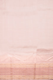 Red Handloom Korvai Kanjivaram Silk Saree 10069185 - Avishya