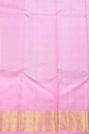 Lavender Handloom Korvai Kanjivaram Silk Saree 10069188