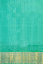 Violet Handloom Korvai Kanjivaram Silk Saree 10069190 - Avishya