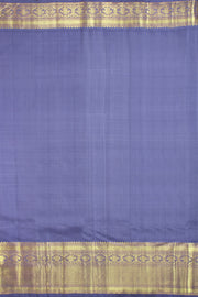 Peach Handloom Korvai Kanjivaram Silk Saree 10069196 - Avishya