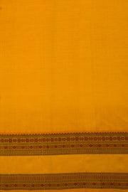 Yellow Handloom Kanchi Silk Cotton Saree 10069258 - Avishya