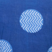 Blue Indigo Handblock Printed Cotton Blouse Without Lining 10069490 - Avishya