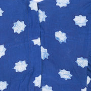 Blue Indigo Handblock Printed Cotton Blouse Without Lining 10069520 - Avishya